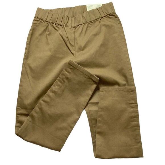 Soft Surroundings Metro Pants Womens M Elastic Waist Shapes Slim Khaki Pull On - Picture 6 of 11